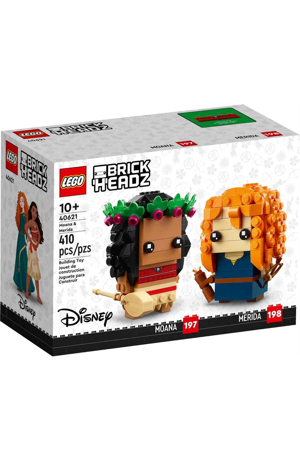 40621 Moana & Merida Brickheadz