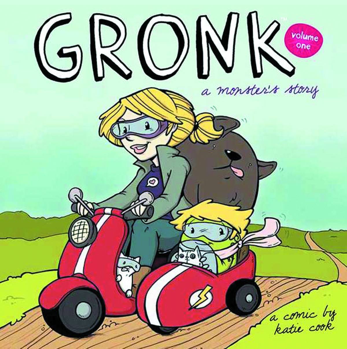 Gronk A Monsters Story Graphic Novel Volume 1
