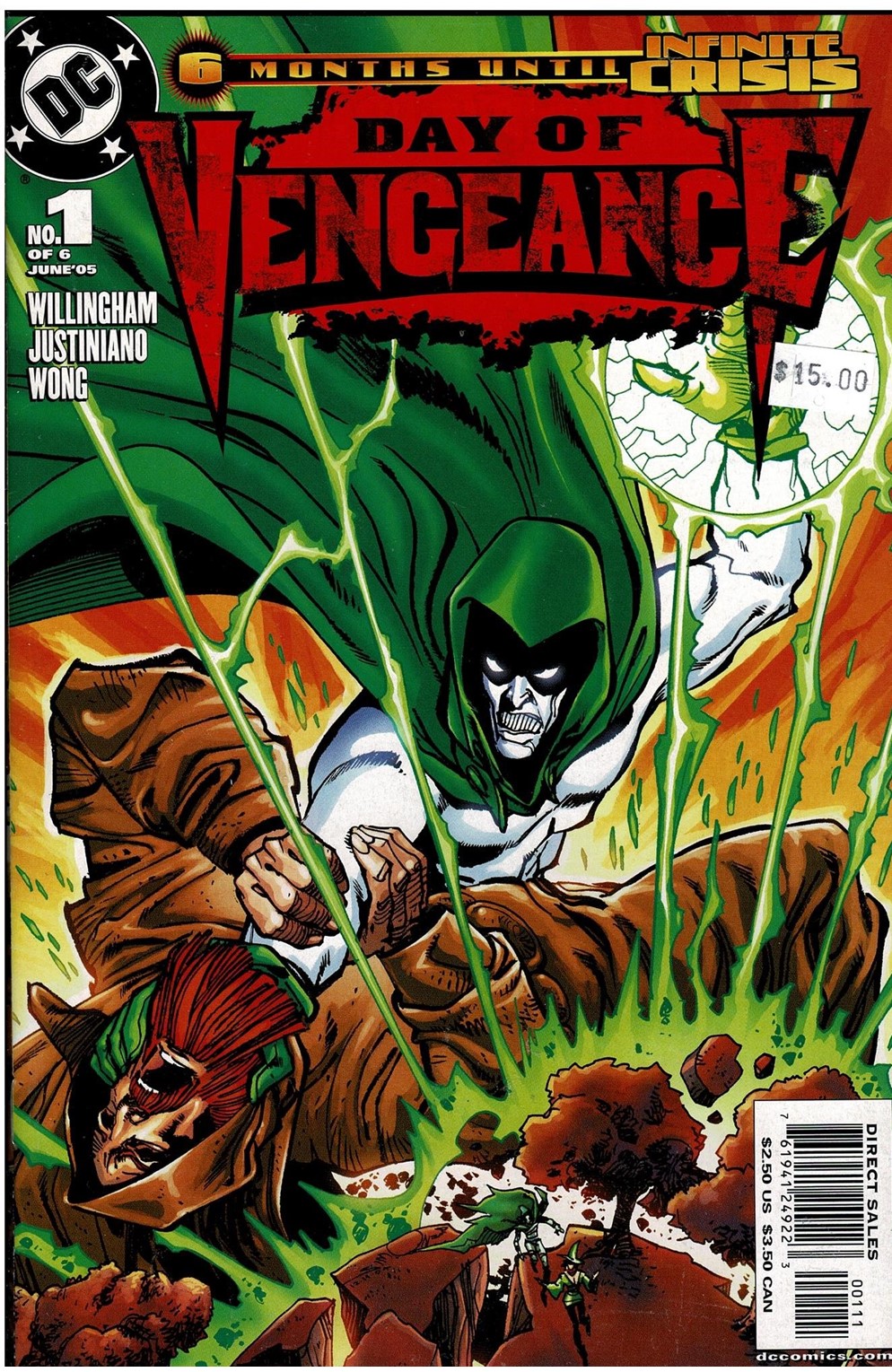 Day of Vengeance #1-6 Comic Pack 