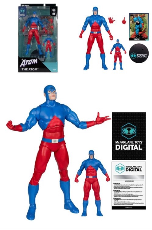 DC Direct Mcfarlane Toys Digital Wave 2 The Atom (Dc: The Silver Age)