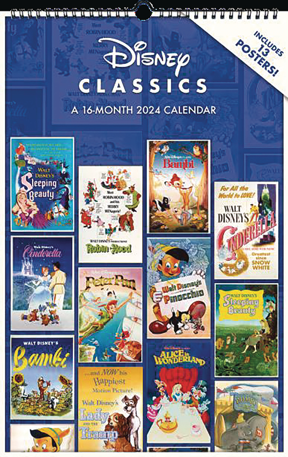 Disney calendrier 2024 Disney Classics