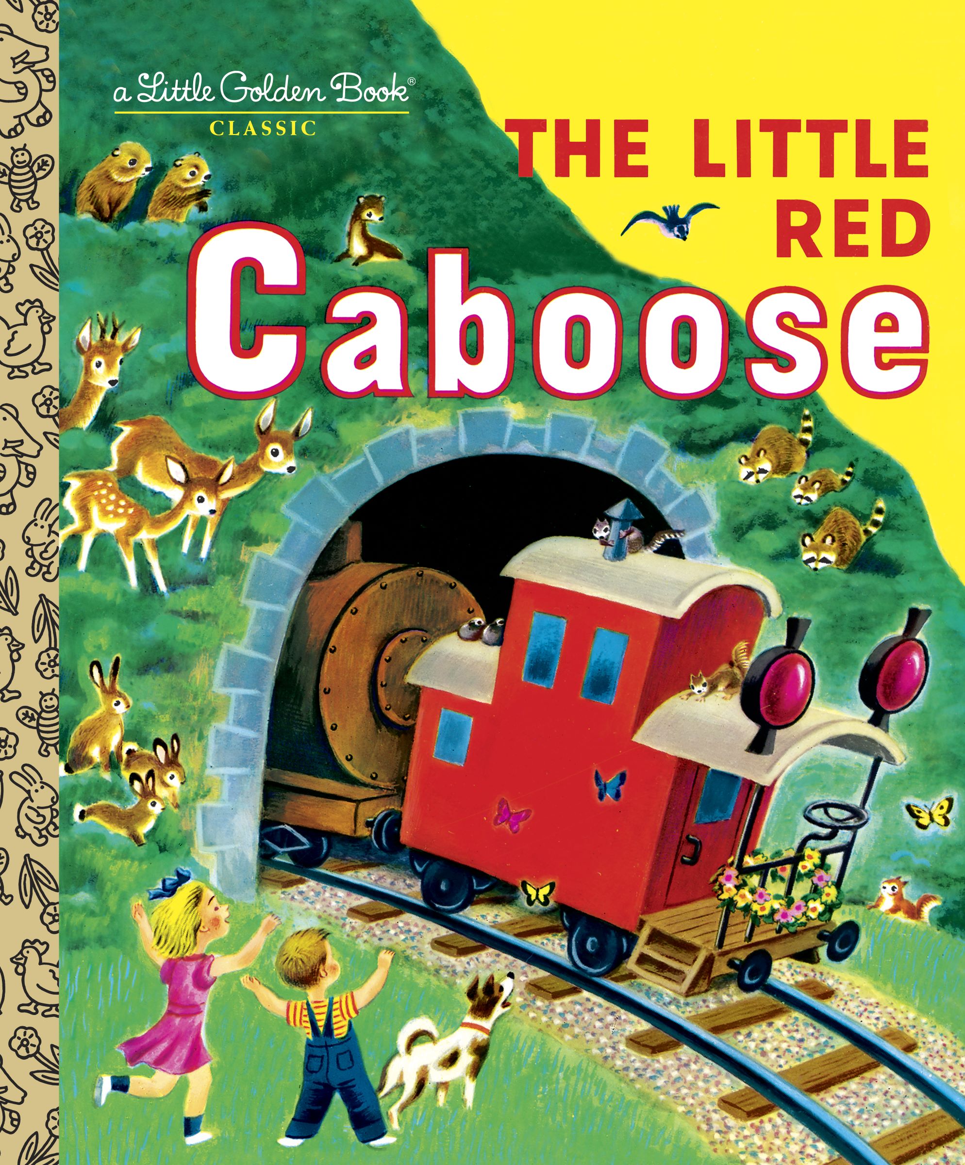 Little Golden Book The Little Red Caboose Hardcover Book