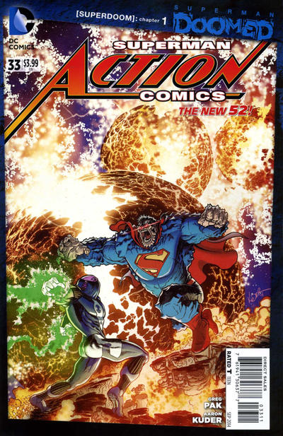 Action Comics #33-Near Mint (9.2 - 9.8)