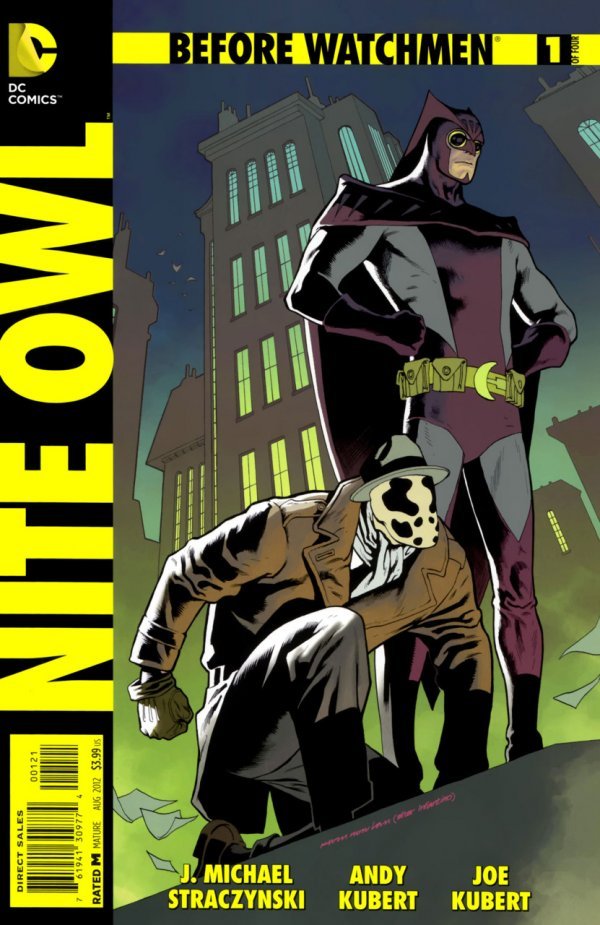 Before Watchmen Nite Owl #1 Variant Edition