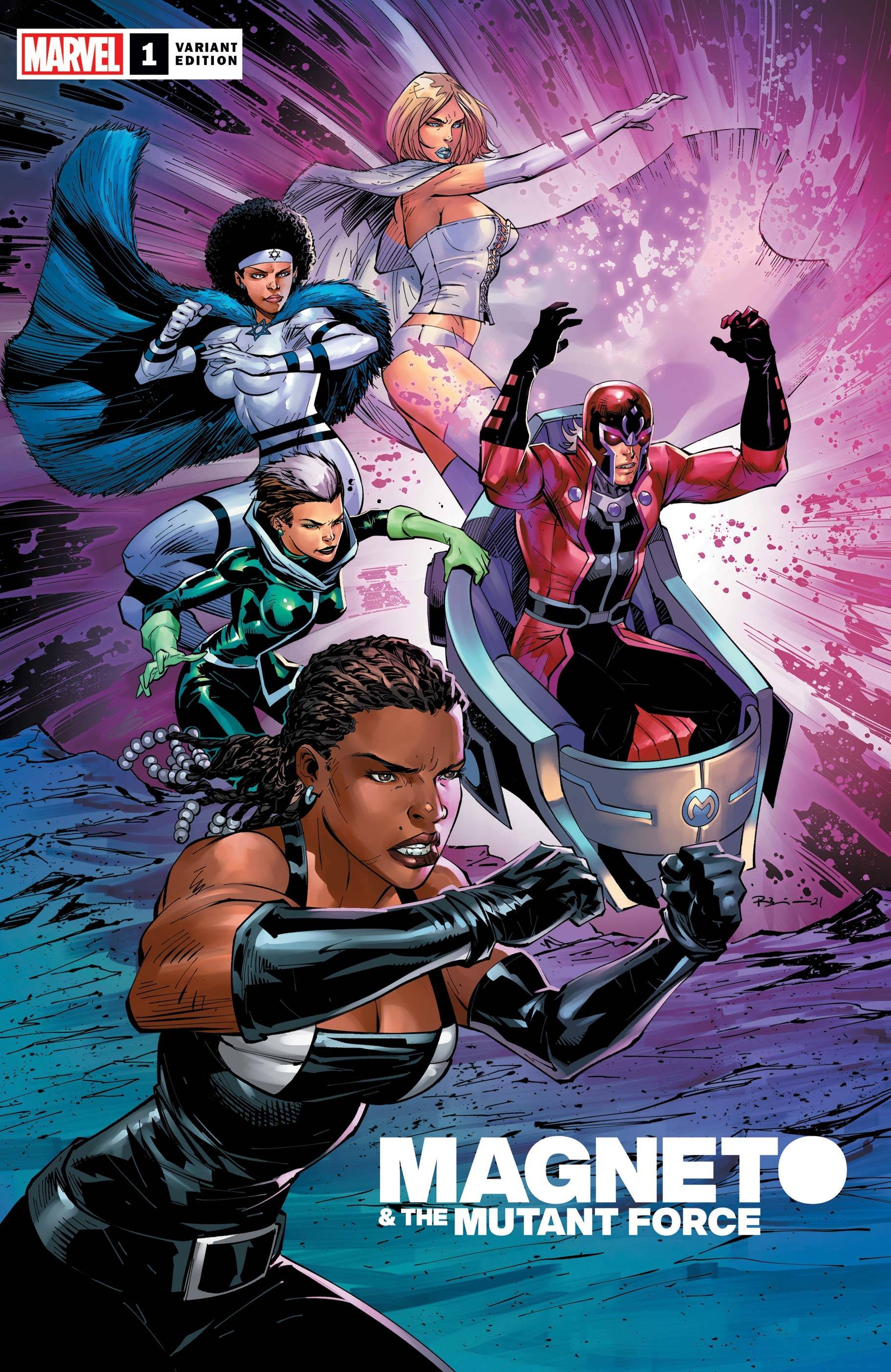 Heroes Reborn Magneto And Mutant Force #1 Benjamin Variant