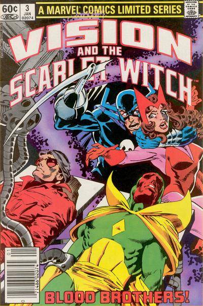 The Vision And The Scarlet Witch #3 [Newsstand] - Fn/Vf