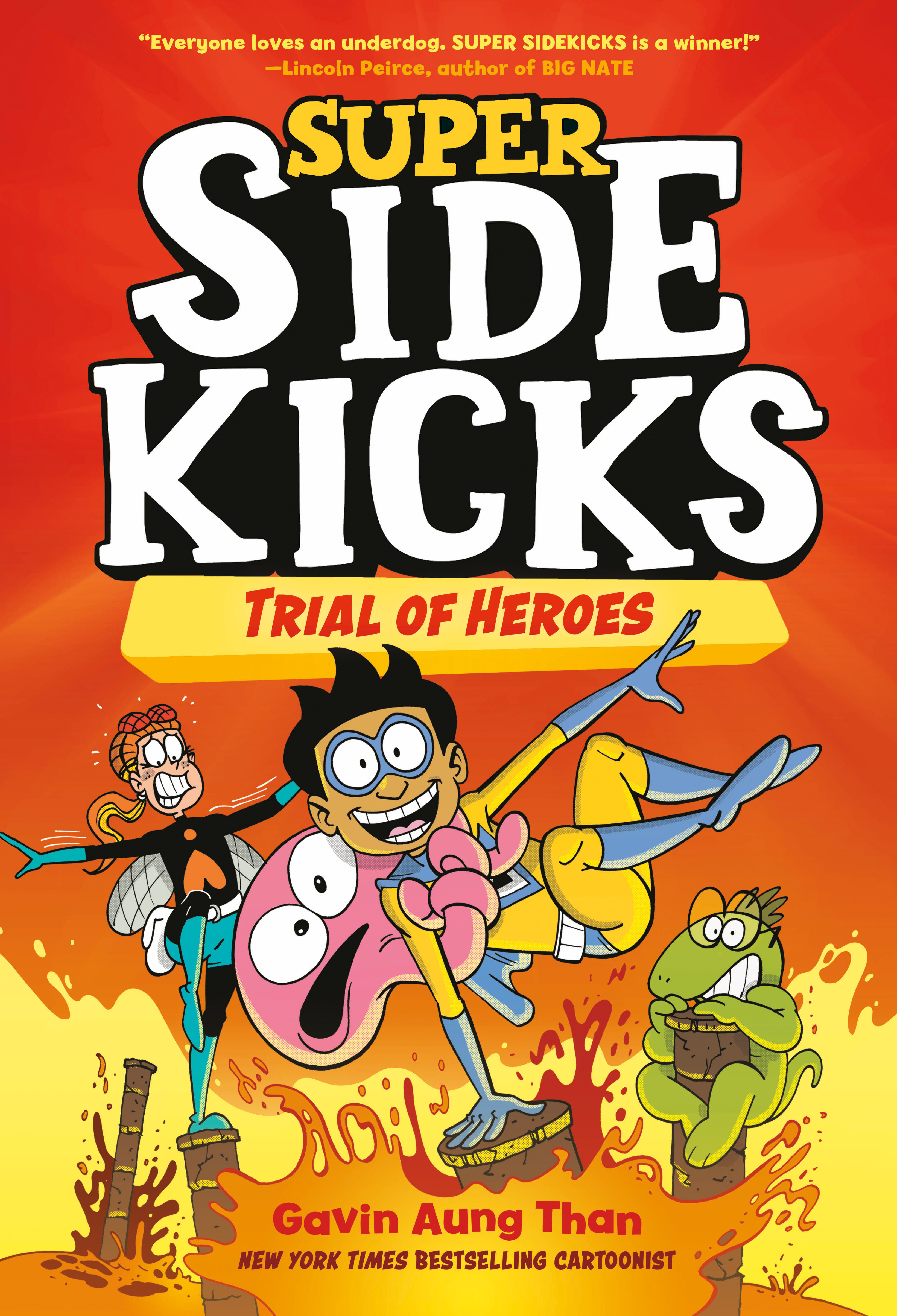 Super Sidekicks Graphic Novel Volume 3 Trial of Heroes