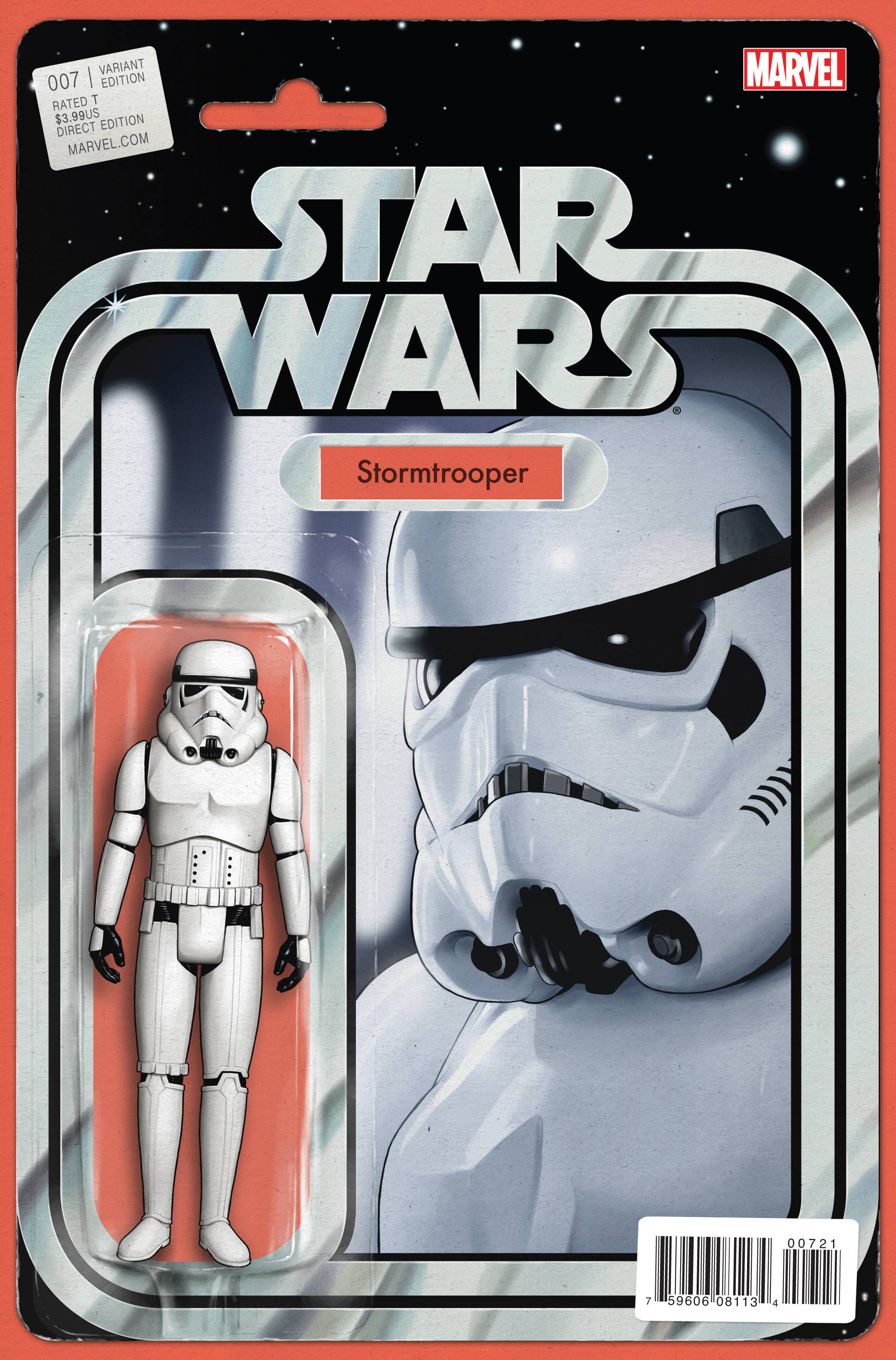 Star Wars #7 Chistopher Action Figure Variant (2015)