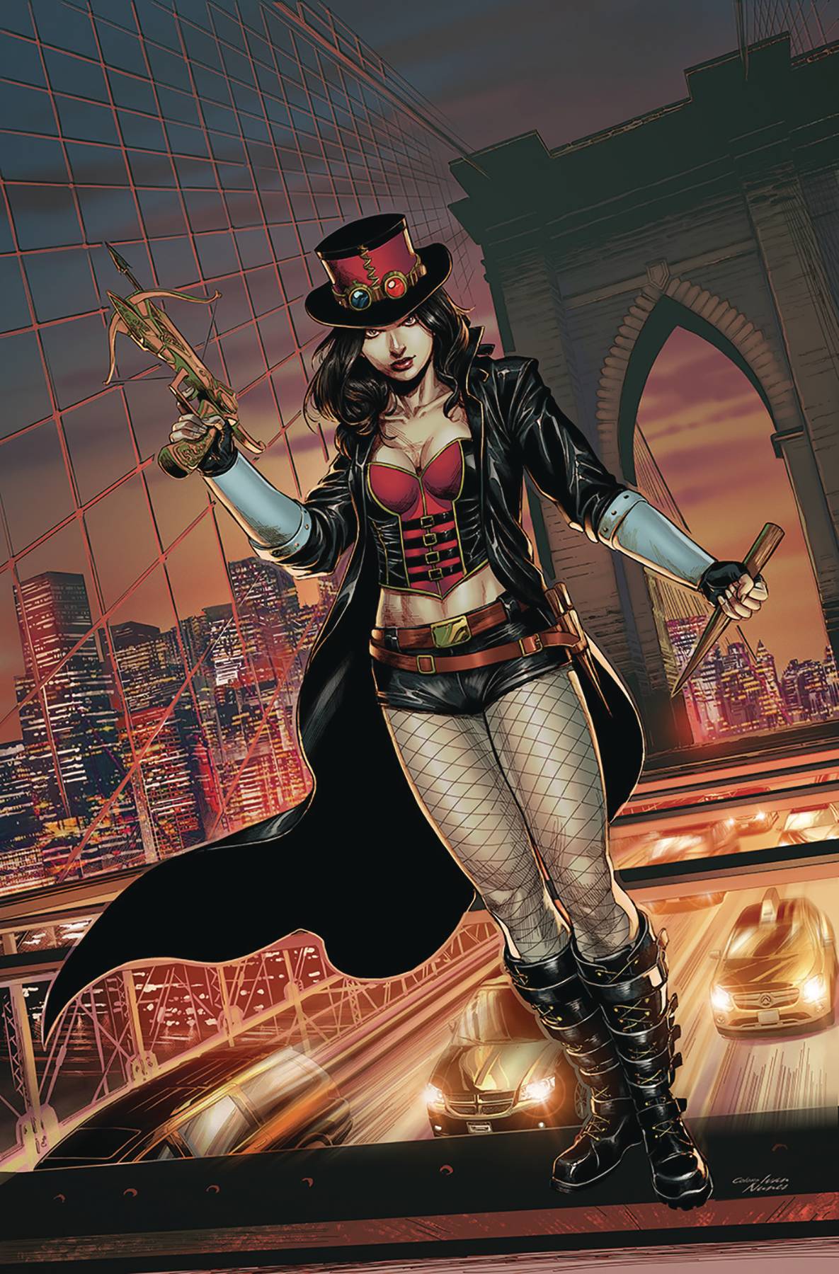 Van Helsing Vs Draculas Daughter #1 Cover A Coccolo (Of 5)
