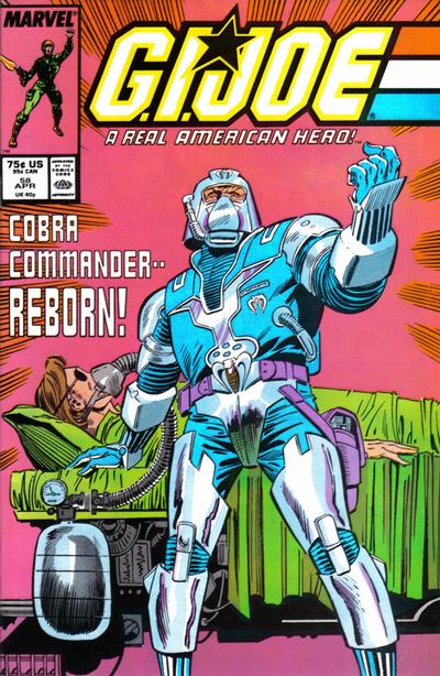 G.I. Joe, A Real American Hero #58 [Direct] Debut of New Cobra Commander Armor