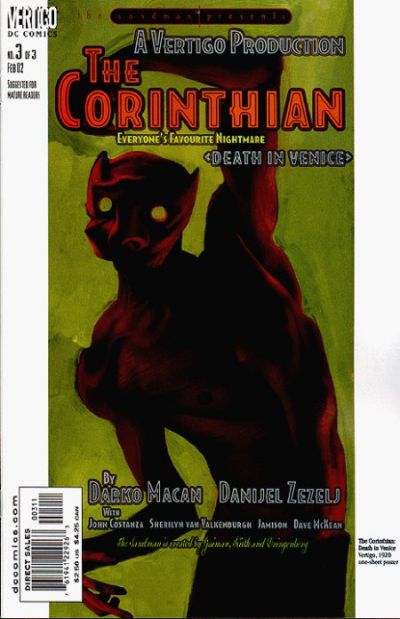 The Sandman Presents: The Corinthian #3-Near Mint (9.2 - 9.8)