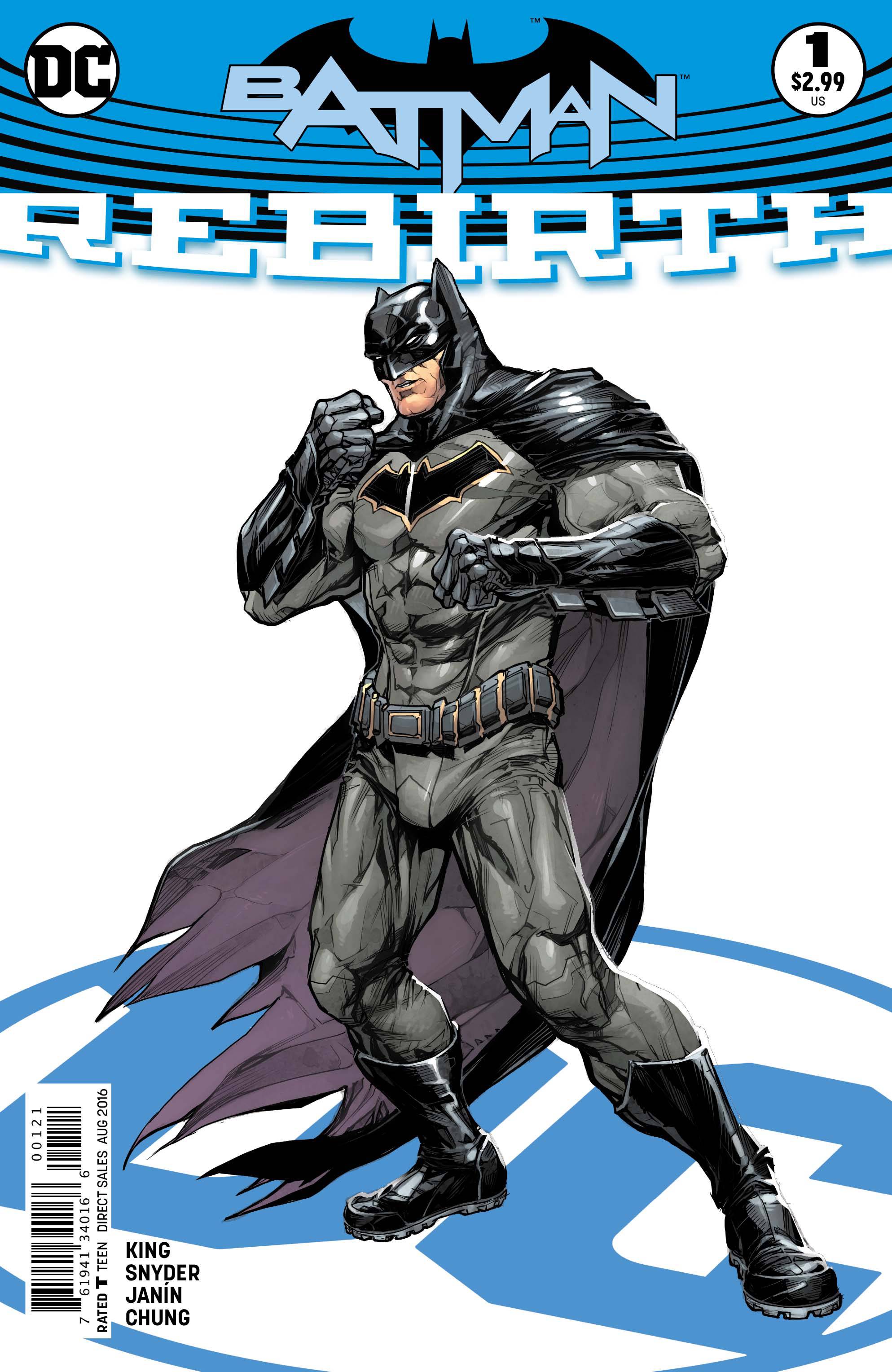 Batman Rebirth #1 Variant Edition
