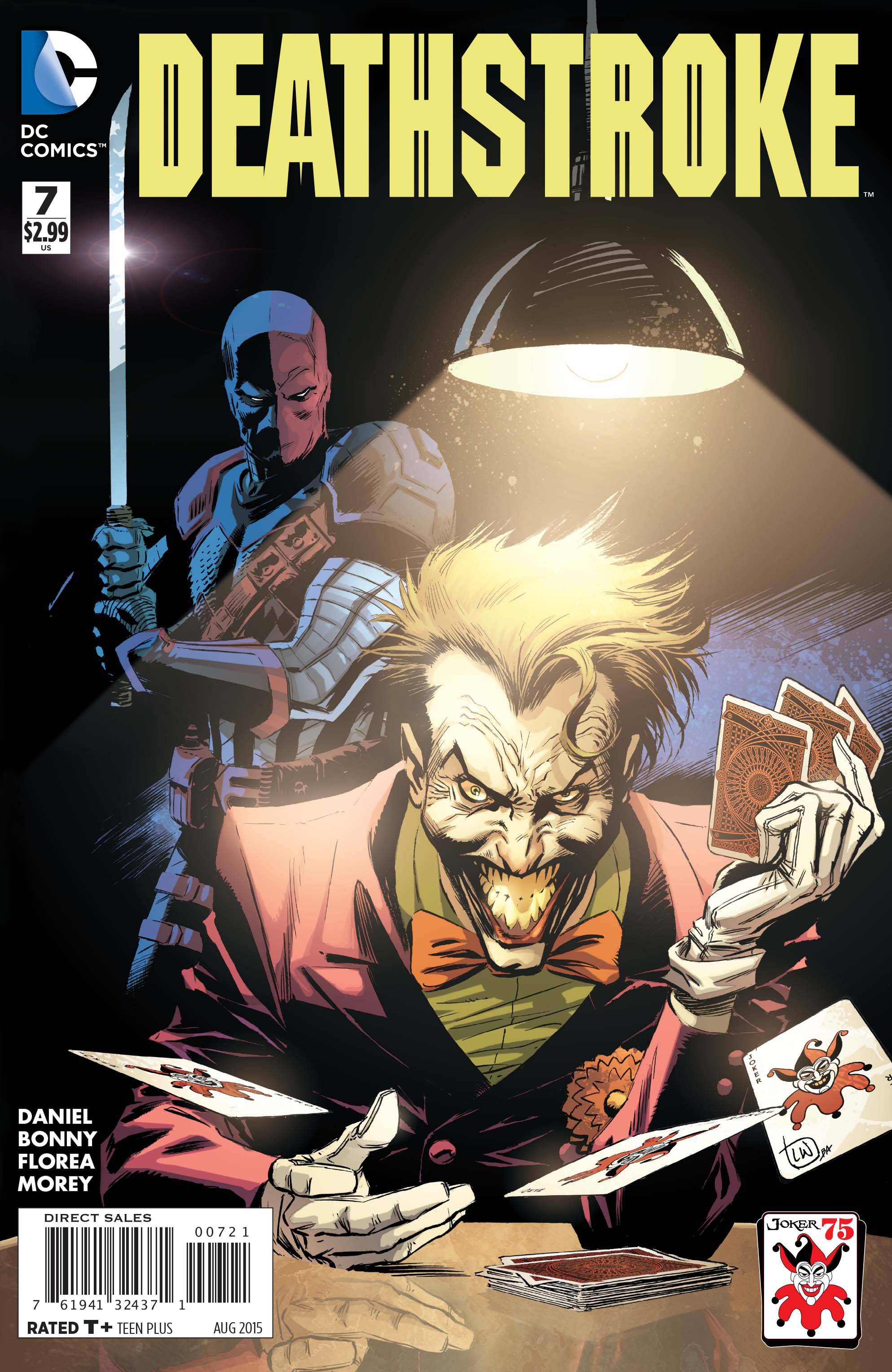 Deathstroke #7 The Joker Variant Edition