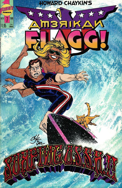 Howard Chaykin's American Flagg #7-Very Fine (7.5 – 9)