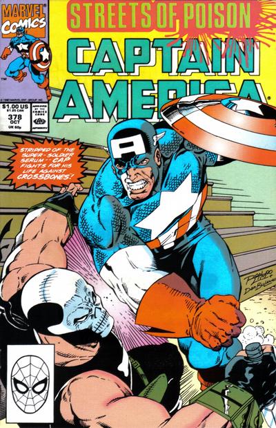 Captain America #378 [Direct] - Vg/Fn 5.0