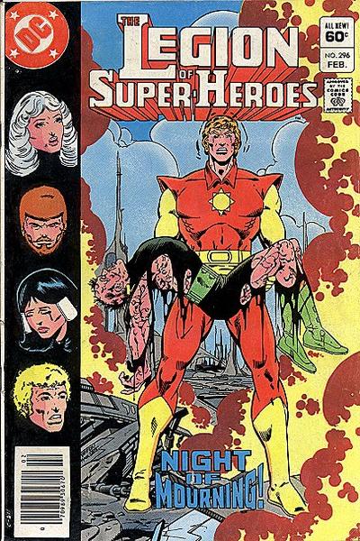 The Legion of Super-Heroes #296 [Newsstand]