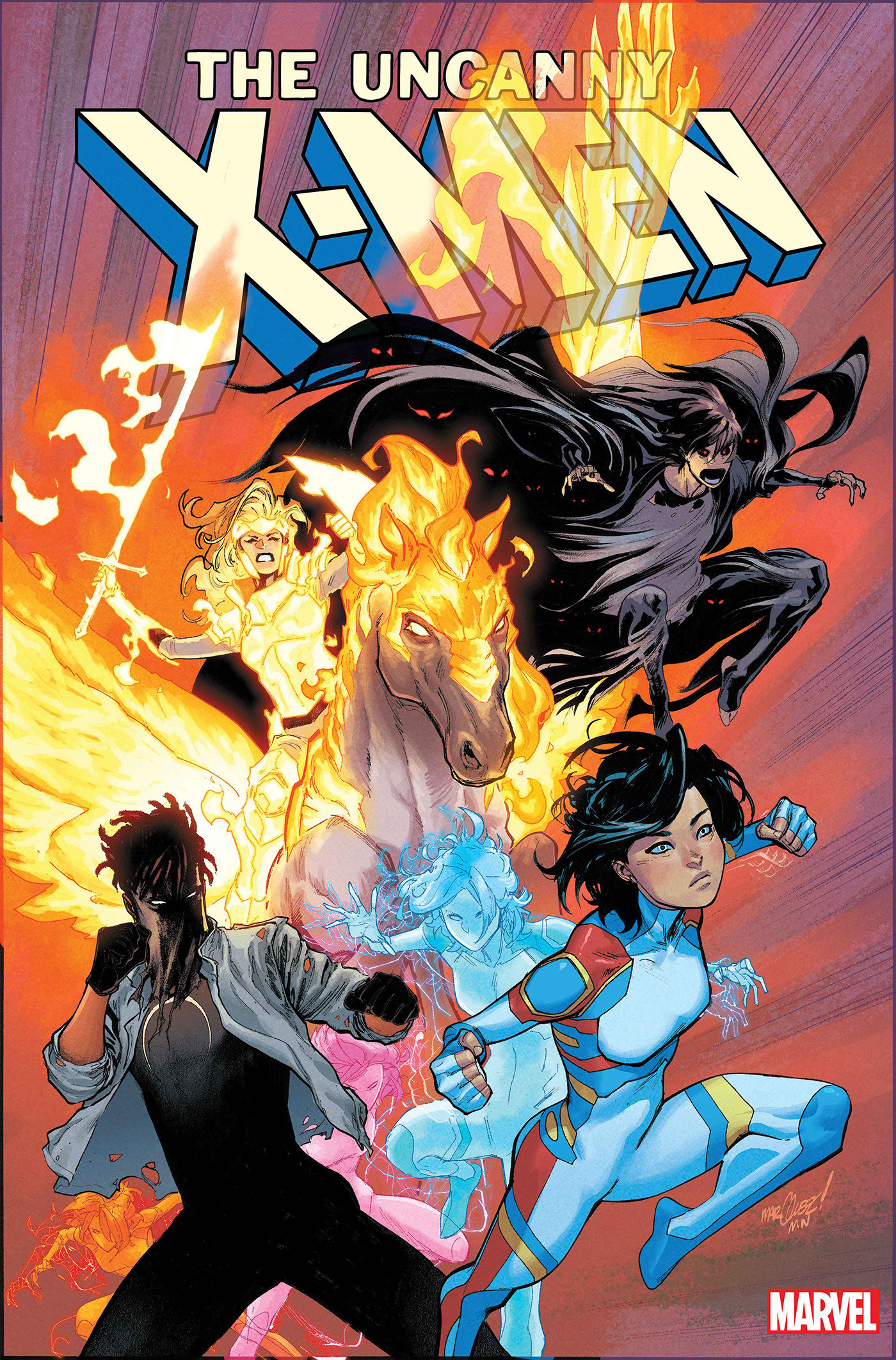 Uncanny X-Men #1 David Marquez 1 for 25 2nd Printing Variant