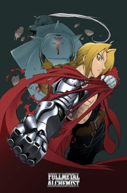 Fullmetal Alchemist Fist Poster