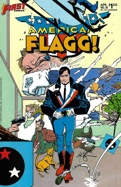 American Flagg! #39-Fine (5.5 – 7) Scarce