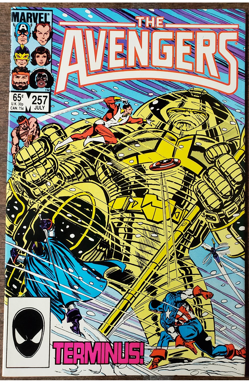 Avengers #257 (Marvel 1985) 1st App Nebula