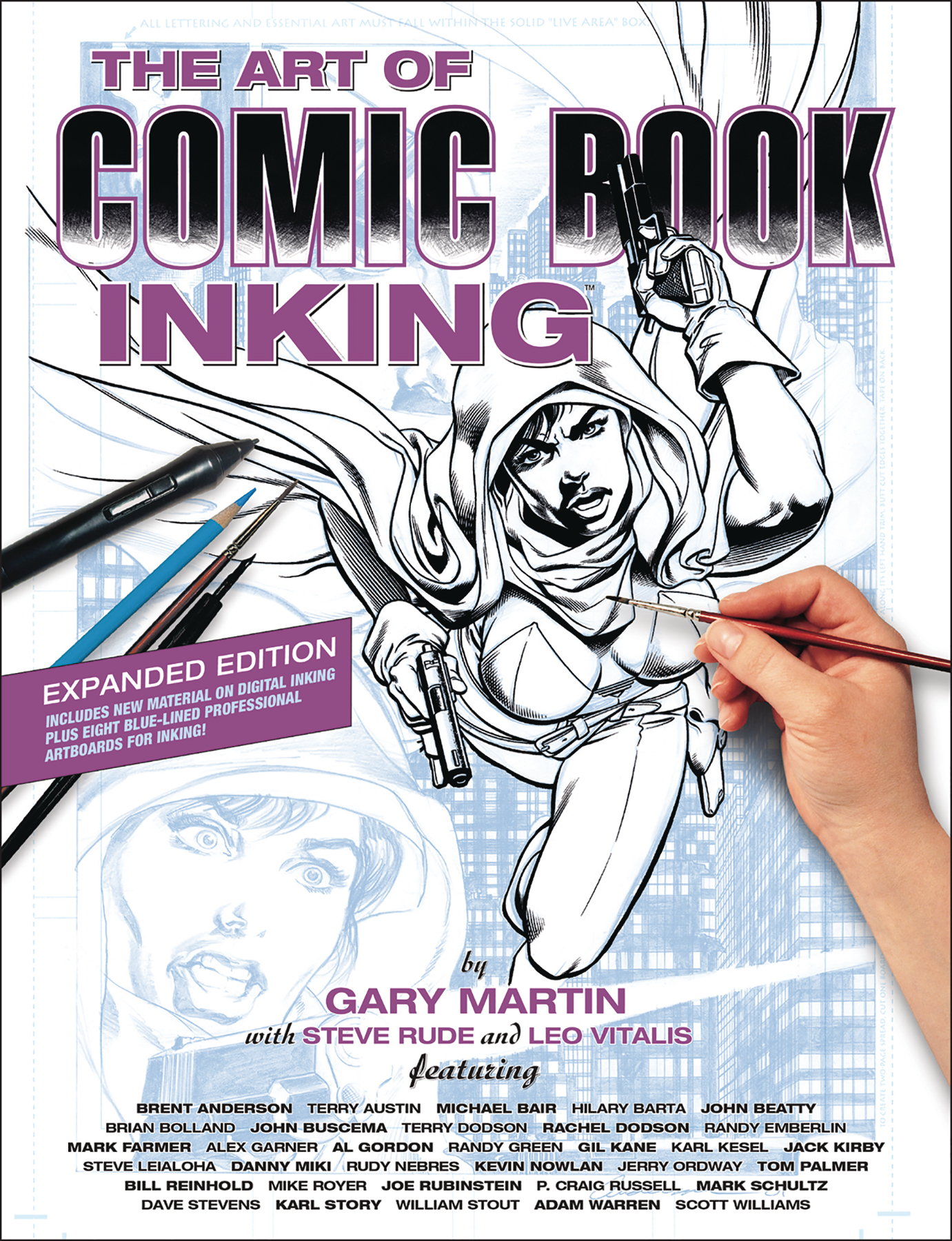 Art of Comic Book Inking Graphic Novel 3rd Edition