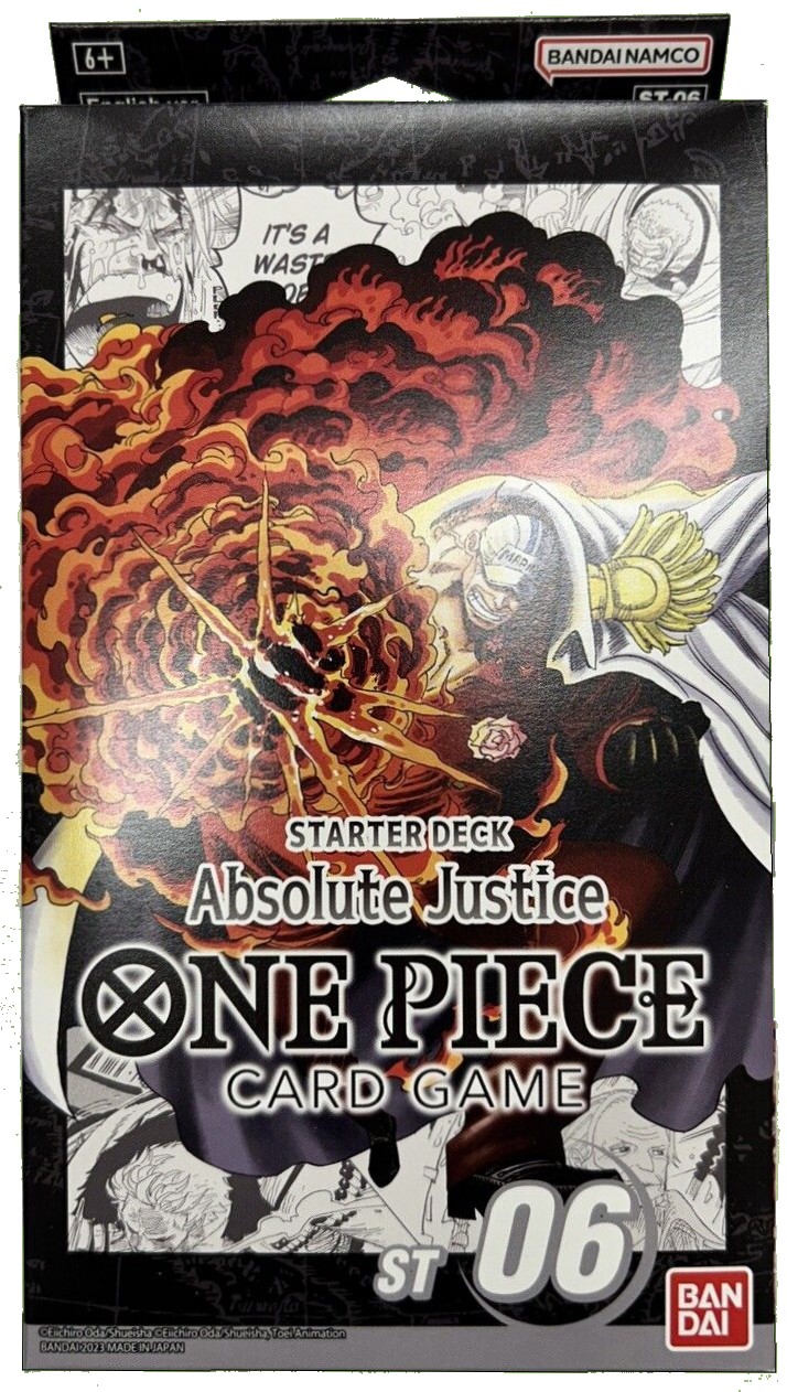 One Piece TCG: Absolute Justice Navy Starter Deck (St-06)