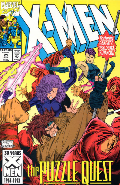 X-Men #21 [Direct]-Very Fine