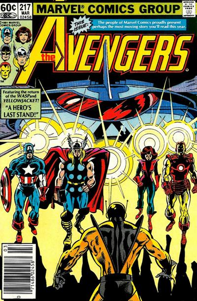 The Avengers #217 [Newsstand]-Fine