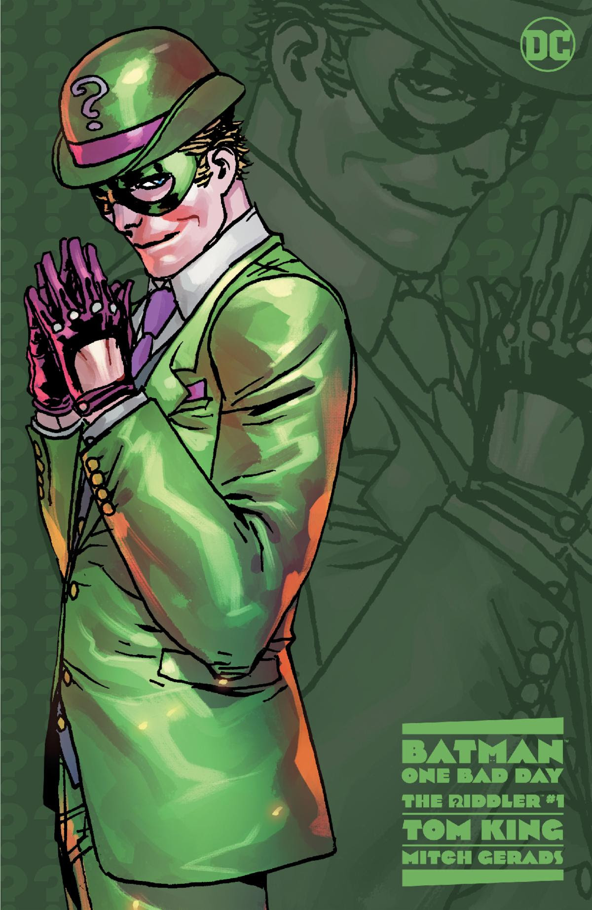 Batman One Bad Day The Riddler #1 Second Printing Cover A Giuseppe Camuncoli