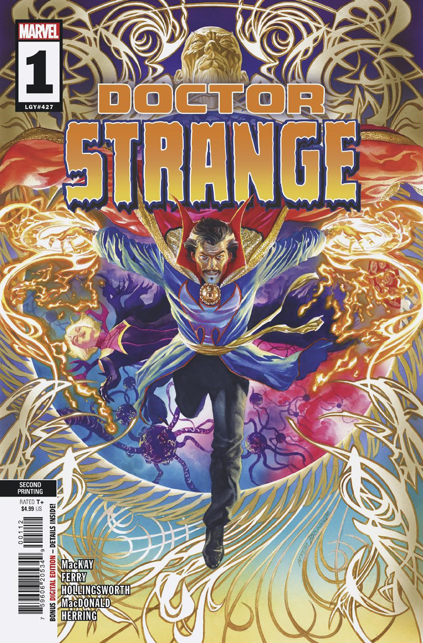 Doctor Strange #1 2nd Printing Alex Ross Variant
