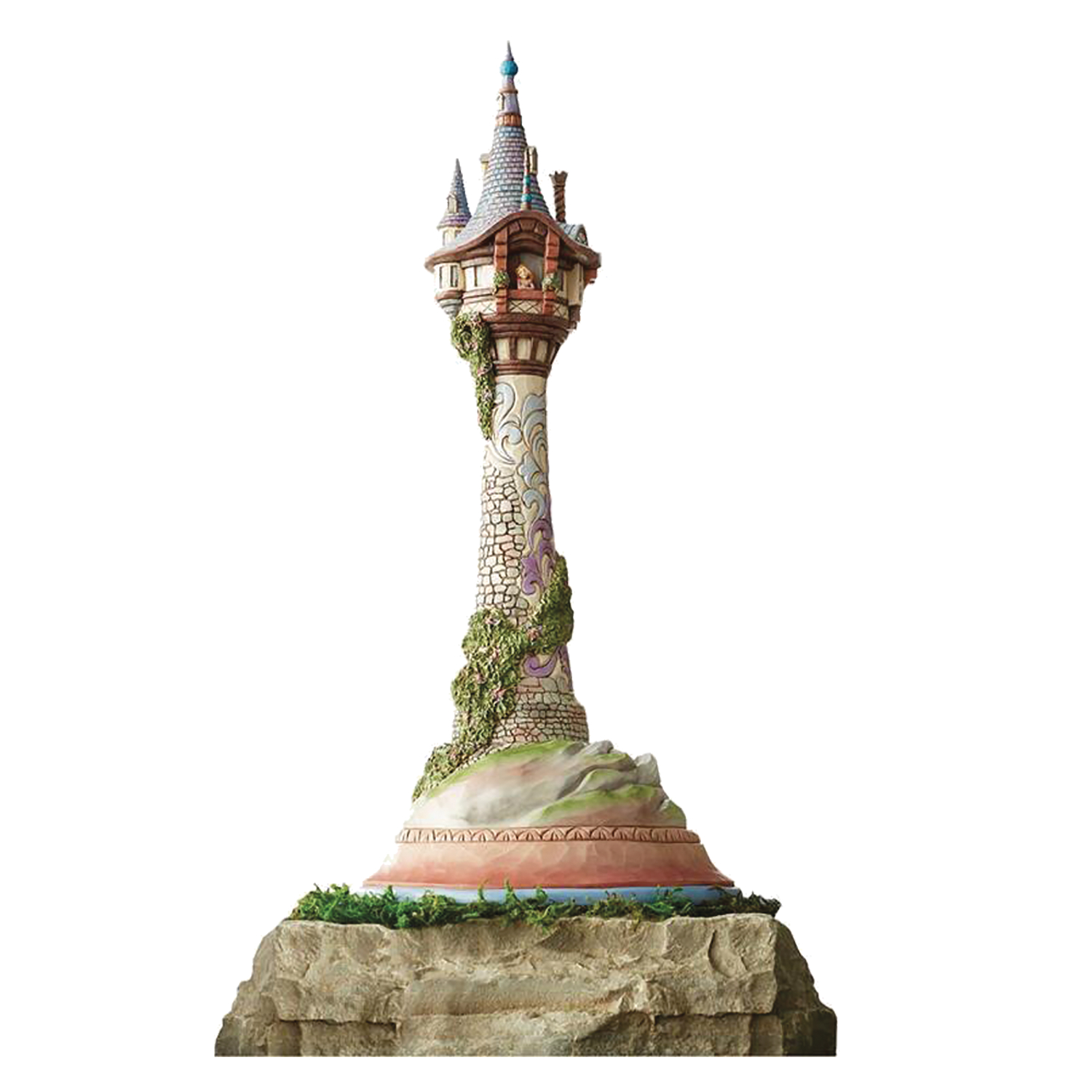 Disney Masterpiece Rapunzel Tower 18 Inch Statue