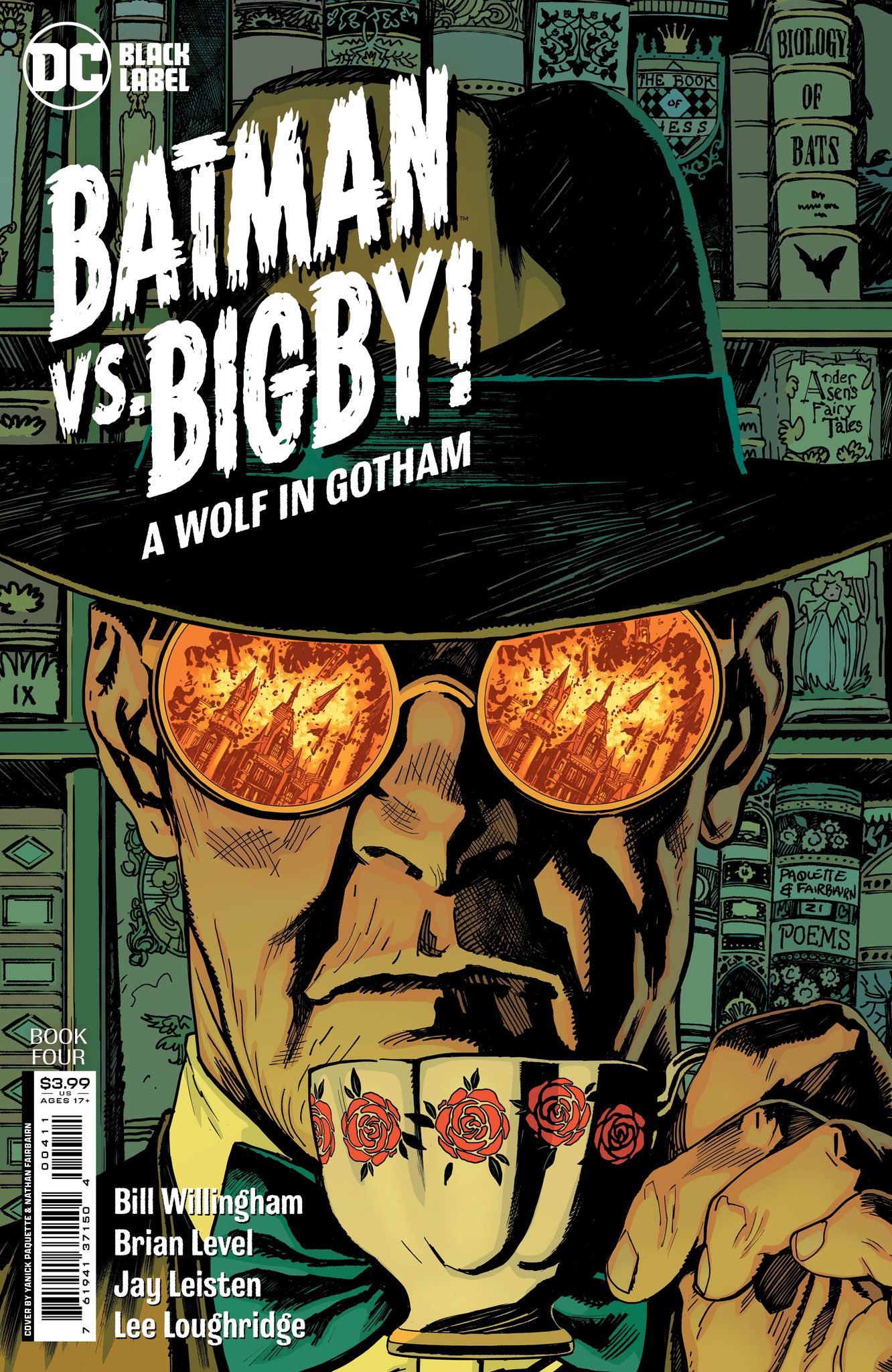 Batman Vs Bigby A Wolf In Gotham #4 Cover A Yanick Paquette (Mature) (Of 6)