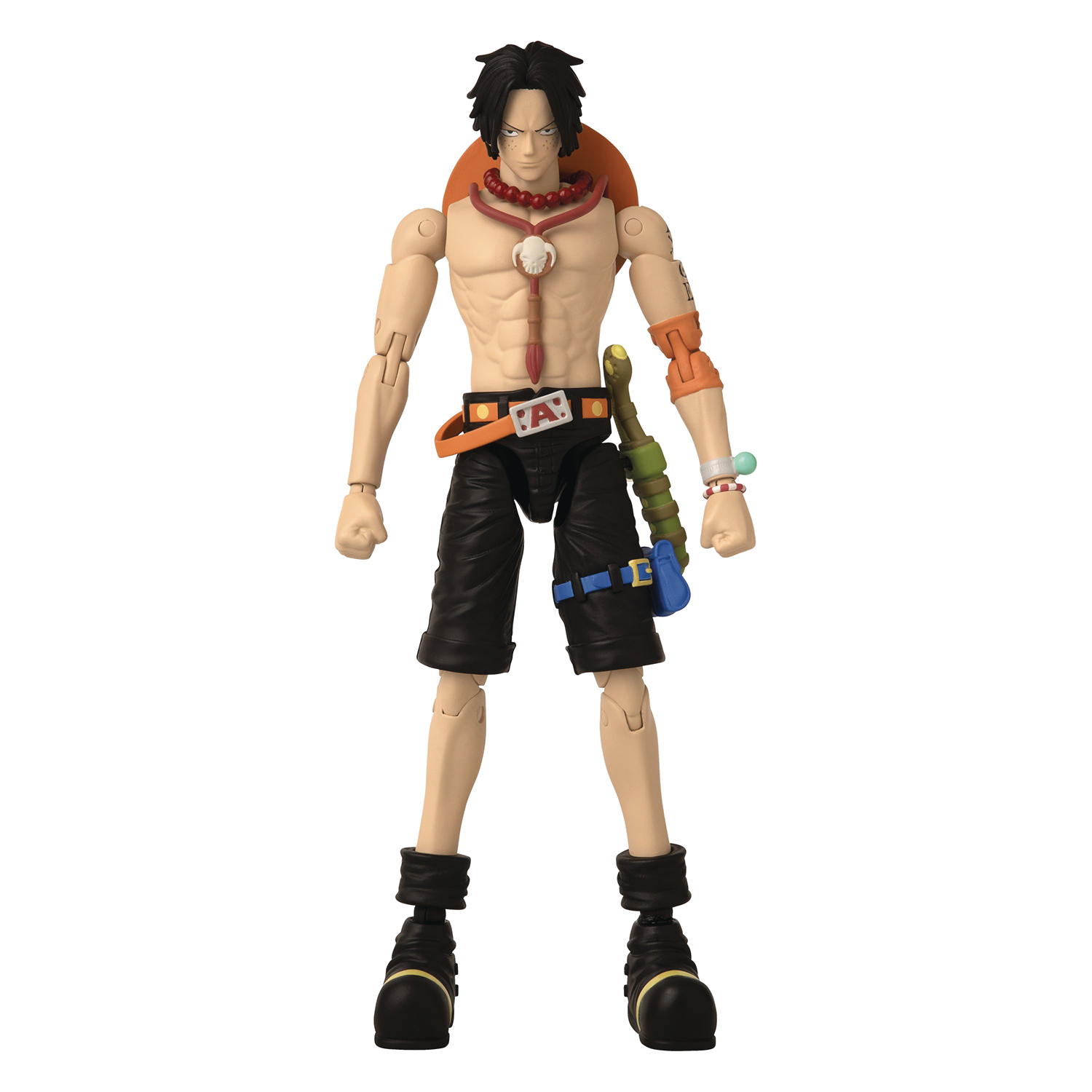 PLA Giftmart One Piece Portgas D. Ace Action Figure Anime One of The Three  Brothers Running 8