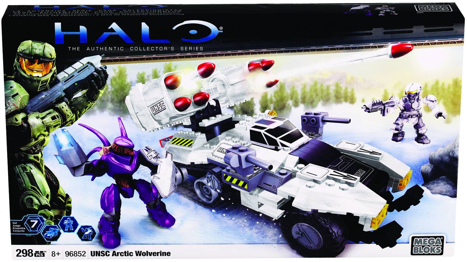 Mega Bloks Halo Unsc Arctic Wolverine