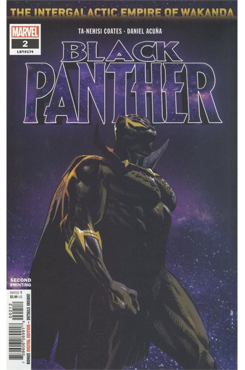 Black Panther Volume 7 #2 2nd Printing