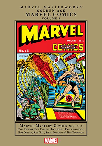 Marvel Masterworks Golden Age Marvel Comics Volume 4