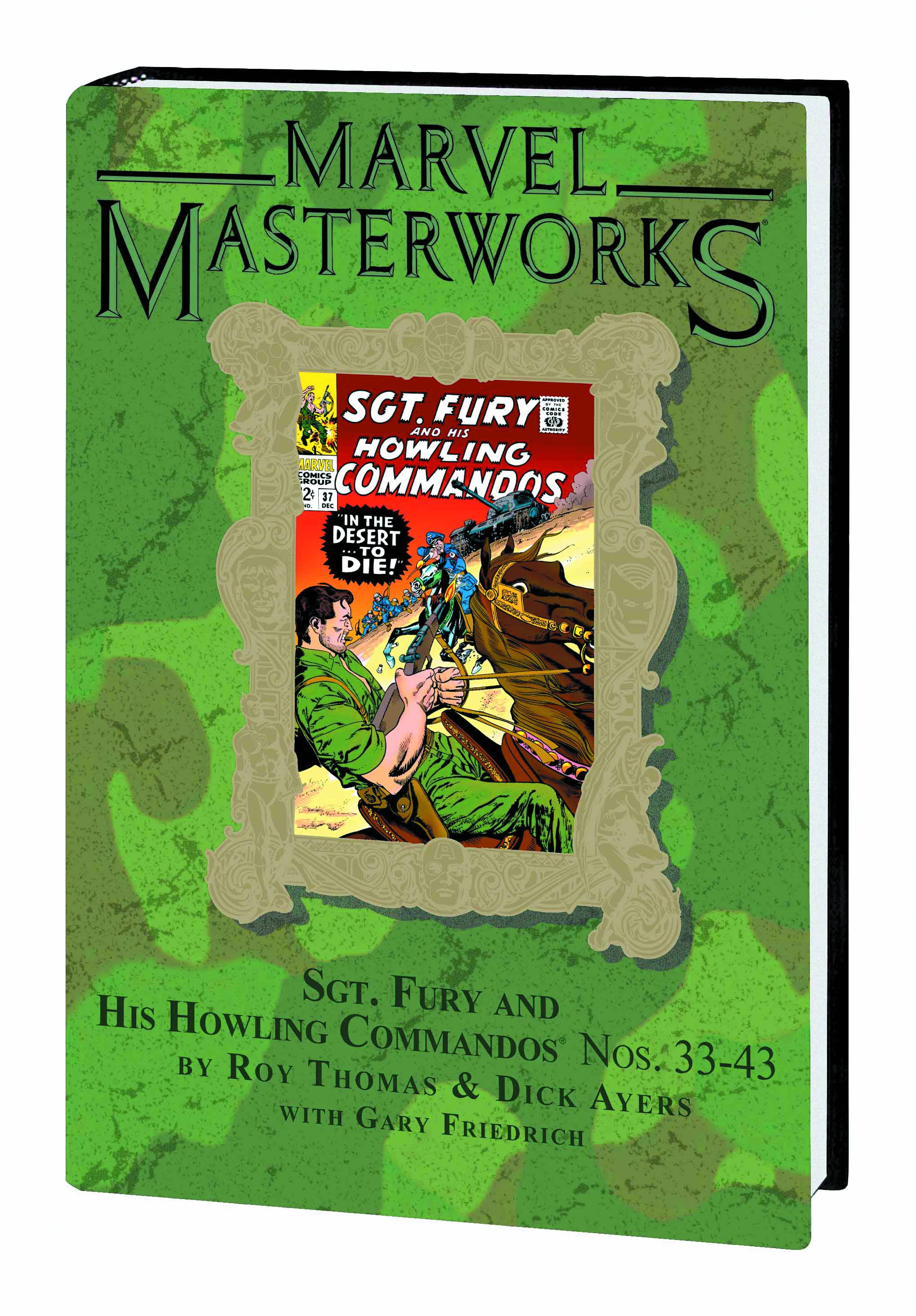 Marvel Masterworks Sgt Fury Hardcover Volume 4 Direct Market Edition Edition 187