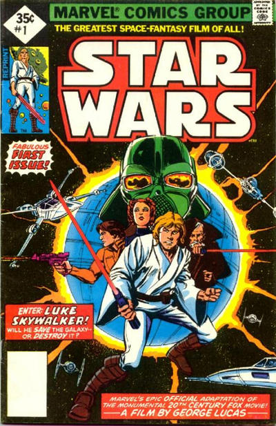 Star Wars #1 [35¢ Whitman Reprint Edition](1977)-Very Good (3.5 – 5)