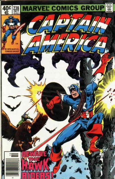 Captain America #238 [Newsstand]-Fine (5.5 – 7)