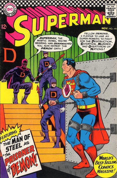 Superman #191 - Vg-