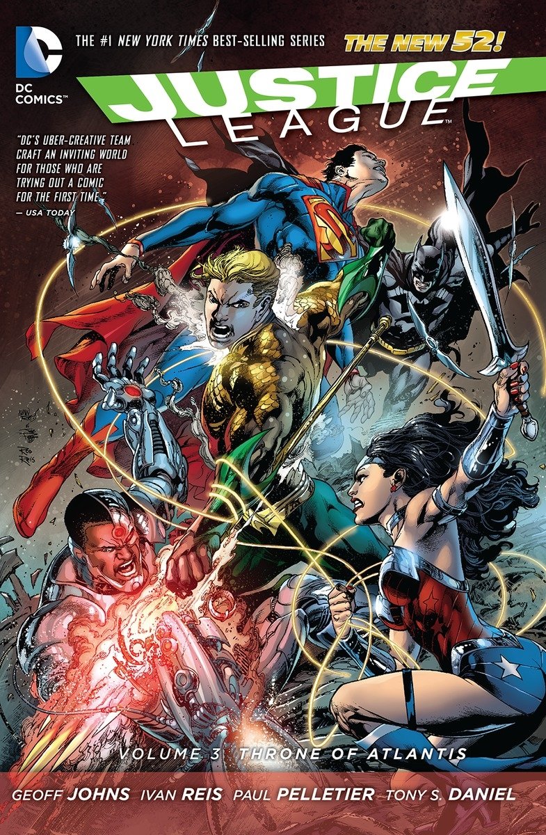 Justice League Hardcover Volume 3 Throne of Atlantis (New 52)