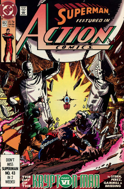 Action Comics #652 [Direct]