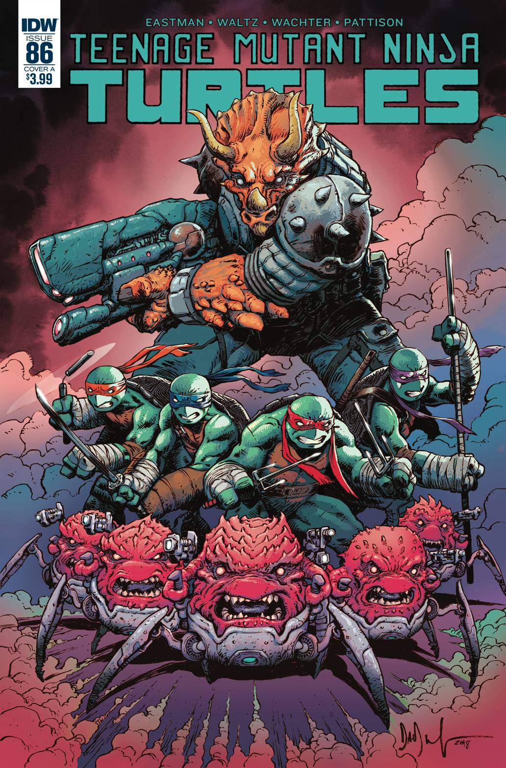 Teenage Mutant Ninja Turtles Ongoing #86 Cover A Wachter (2011)