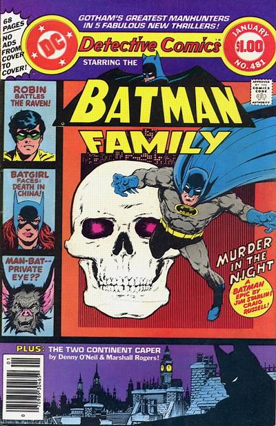 Detective Comics #481-Near Mint (9.2 - 9.8)