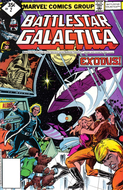 Battlestar Galactica #2 [Whitman]-Very Good (3.5 – 5)