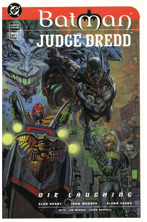 Batman/Judge Dredd: Die Laughing Limited Series Bundle Issues 1-2