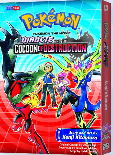 Pokémon Movie Diancie Cocoon of Destruction Graphic Novel