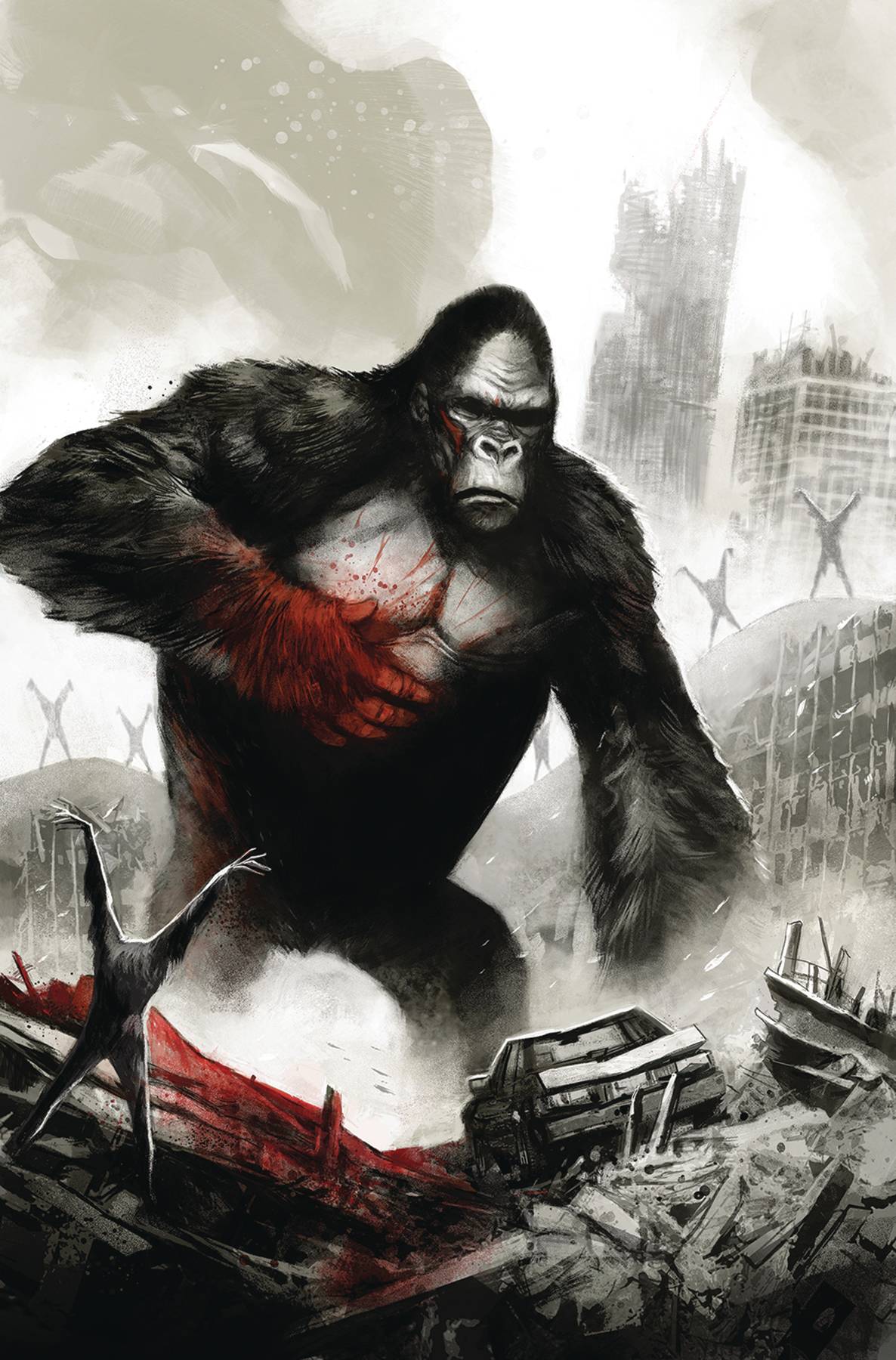 Kong On Planet of Apes #6