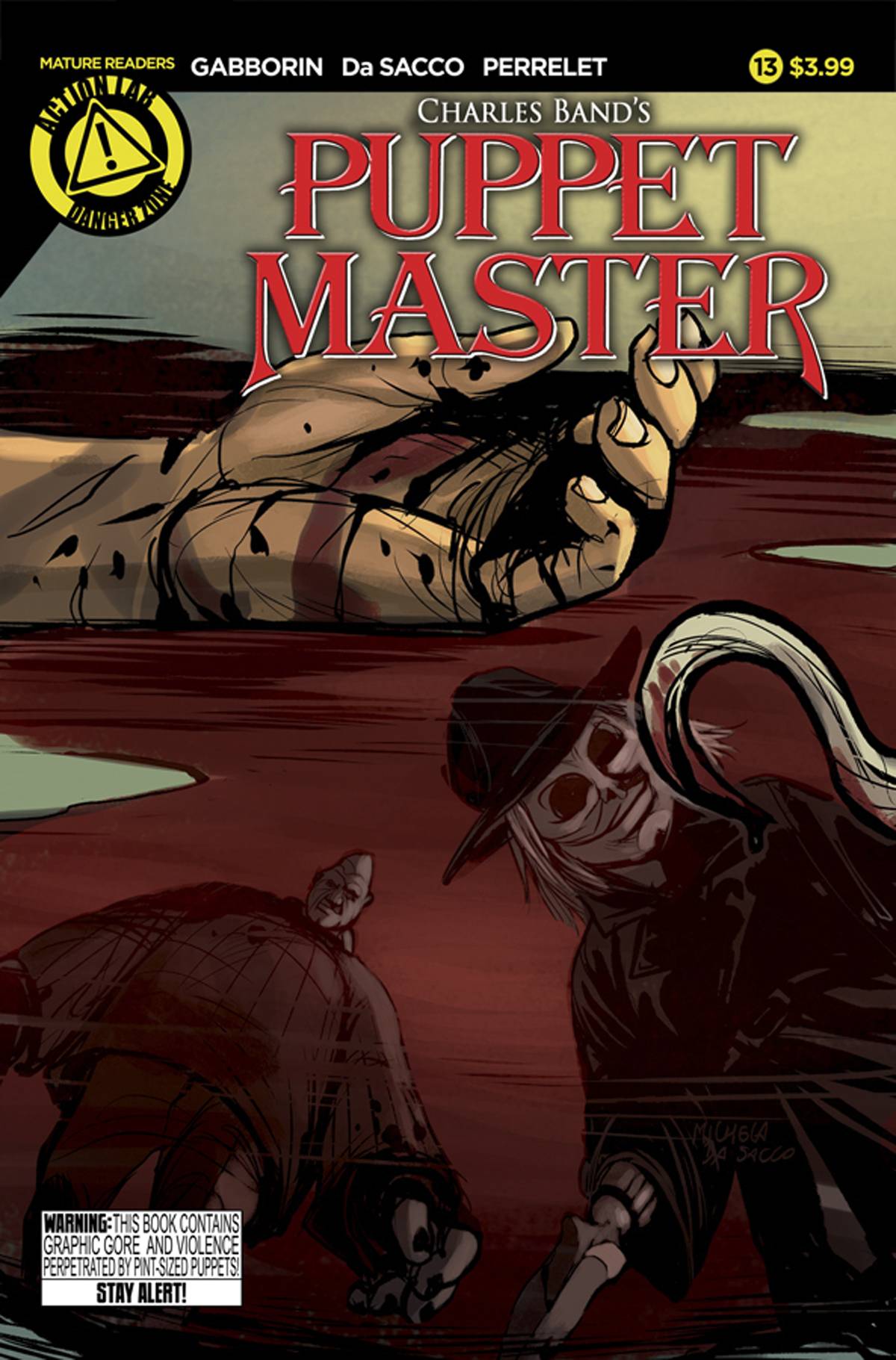 Puppet Master #13 Cover A Da Sacco