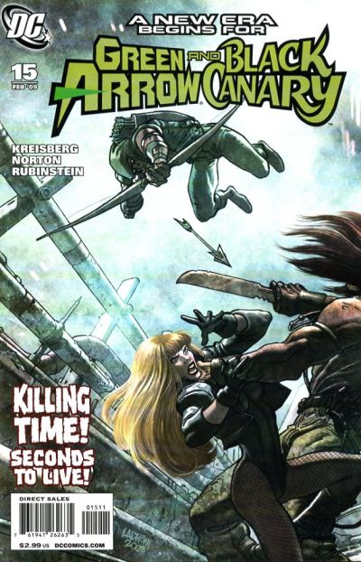 Green Arrow / Black Canary #15-Fine (5.5 – 7 1st Appearance of Carrie Cutter, Later Becomes Cupid